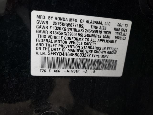 VIN 5FRYD4H64EB003272 2014 Acura MDX, Technology no.13