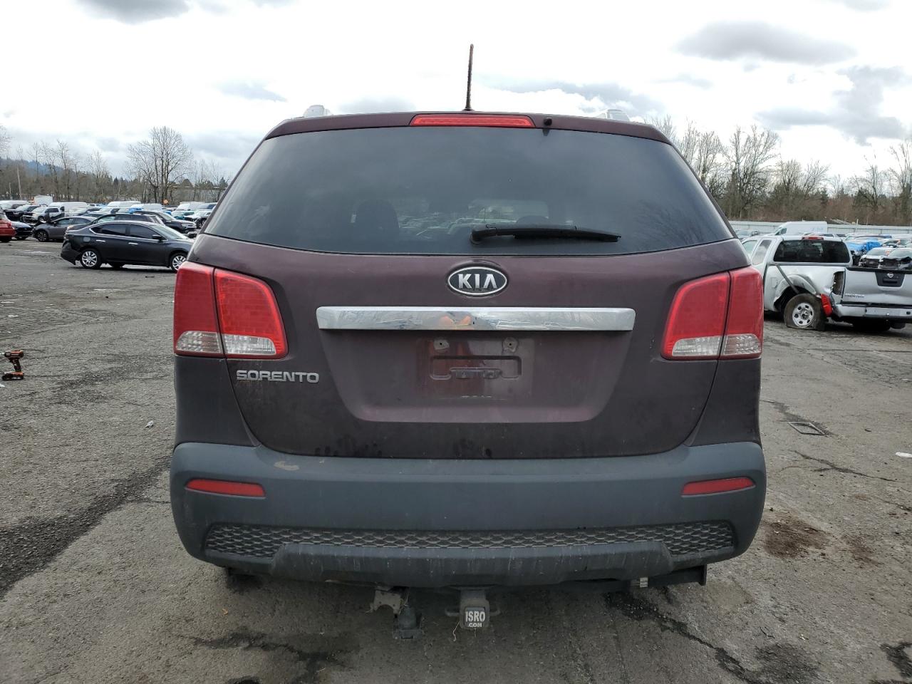 5XYKTDA28CG297704 2012 Kia Sorento Base