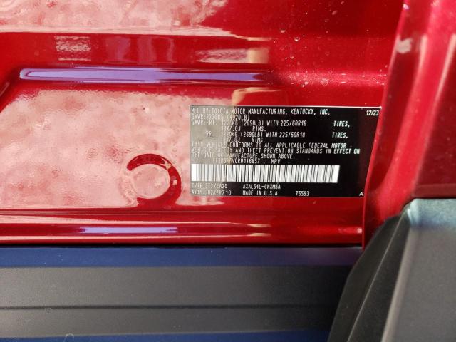 2024 TOYOTA RAV4 XLE P 4T3B6RFV0RU146857