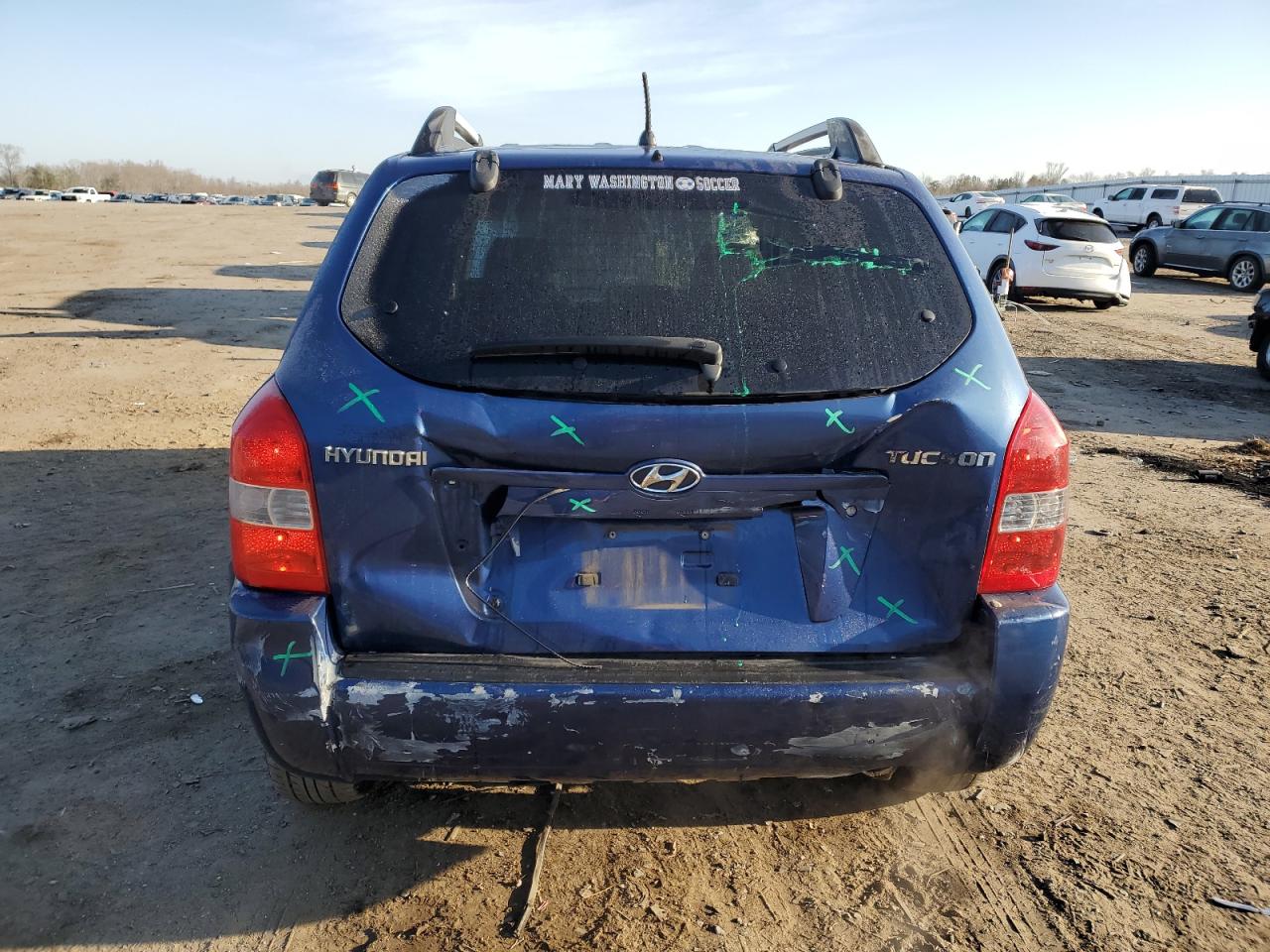 KM8JM12B67U488804 2007 Hyundai Tucson Gls