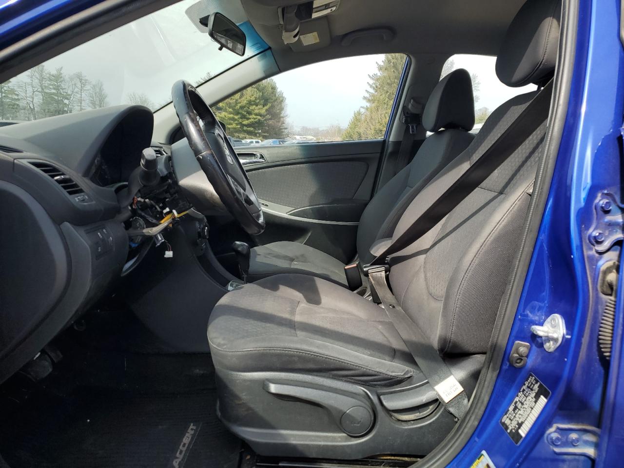 KMHCU5AE2EU169182 2014 Hyundai Accent Gls