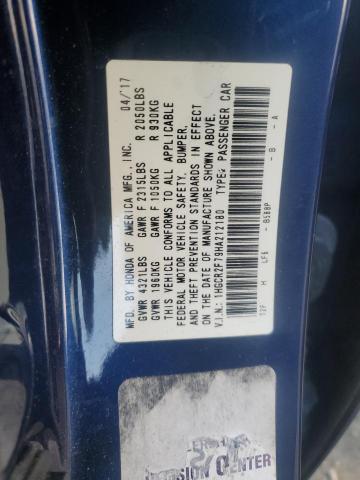 2017 HONDA ACCORD EX 1HGCR2F79HA212180
