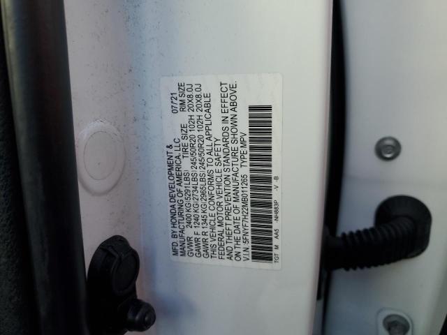 2021 HONDA PASSPORT S 5FNYF7H22MB011265