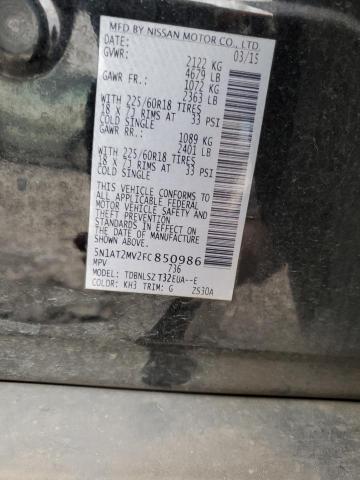 2015 NISSAN ROGUE S - 5N1AT2MV2FC850986