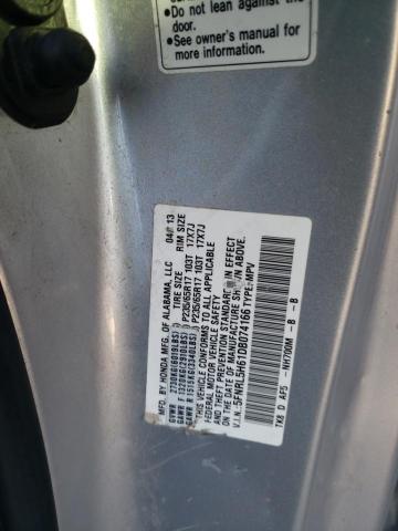 5FNRL5H61DB074166 | 2013 Honda odyssey exl