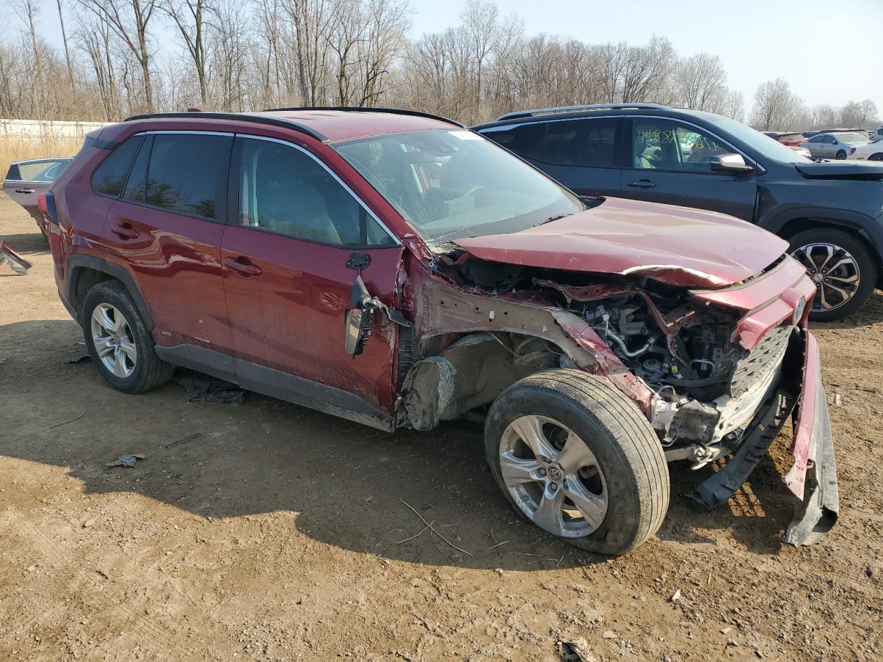 Lot #3037051729 2021 TOYOTA RAV4 LE