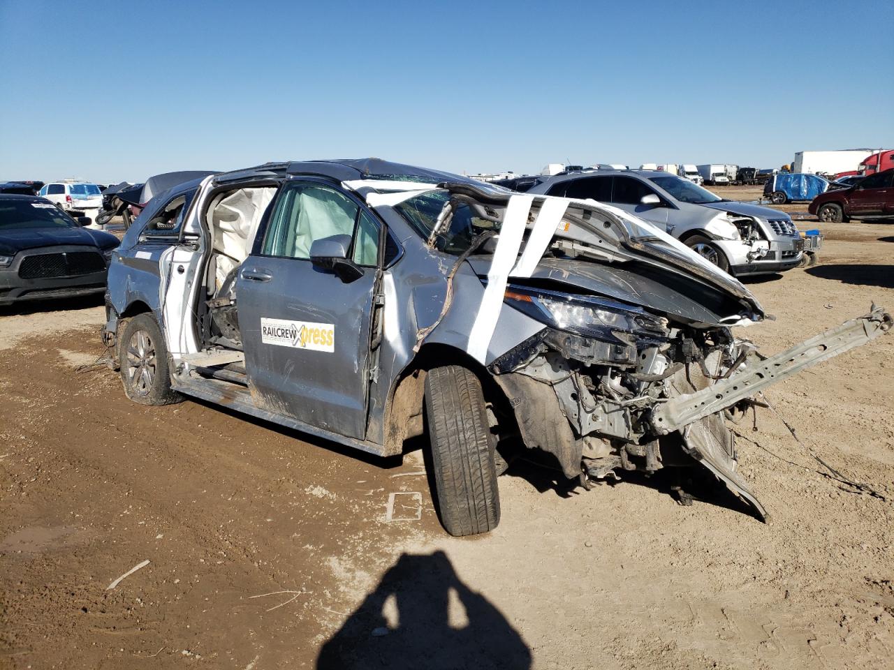 Lot #2454423640 2022 TOYOTA SIENNA LE