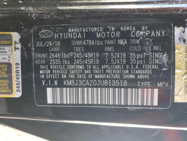 2018 HYUNDAI TUCSON VAL - KM8J3CA20JU813518