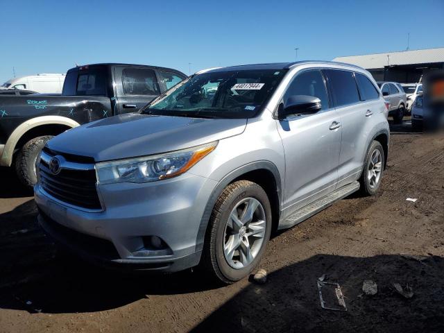 VIN 5TDYKRFH5FS052549 2015 Toyota Highlander, Limited no.1