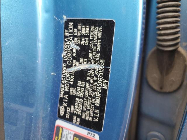 2016 KIA SOUL + KNDJP3A5XG7315658