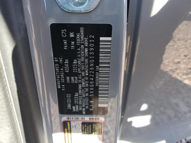 2022 KIA K5 GT LINE 5XXG64J26NG139012