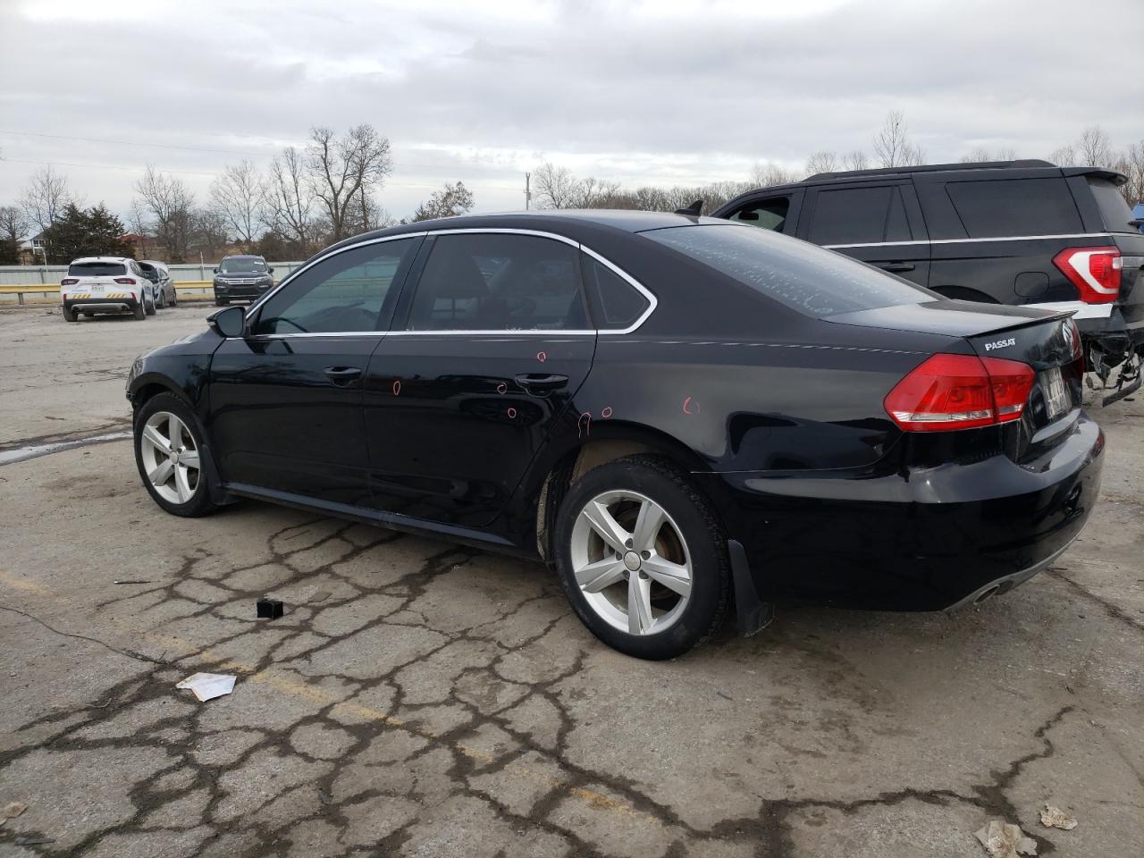 2012 Volkswagen Passat Se vin: 1VWBN7A33CC009514