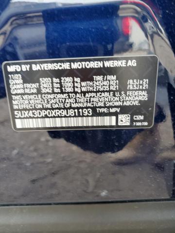 2024 BMW X3 SDRIVE3 5UX43DP0XR9U81193