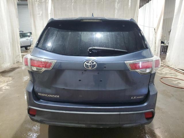 VIN 5TDBKRFH8ES029335 2014 Toyota Highlander, LE no.6