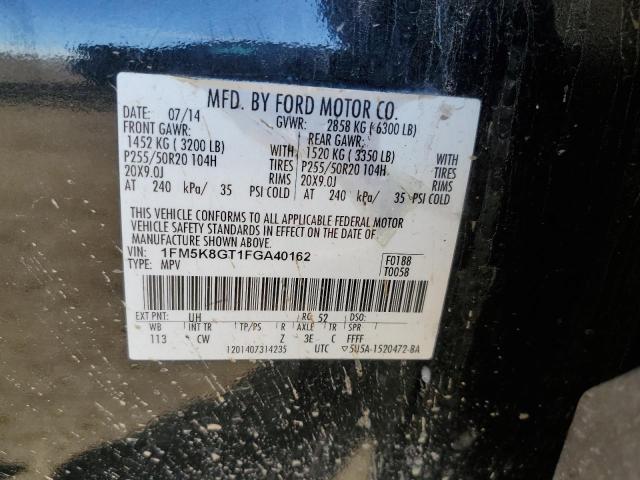 2015 FORD EXPLORER S 1FM5K8GT1FGA40162