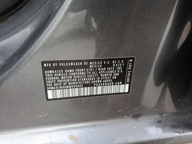 2021 VOLKSWAGEN JETTA S - 3VWC57BU0MM055863
