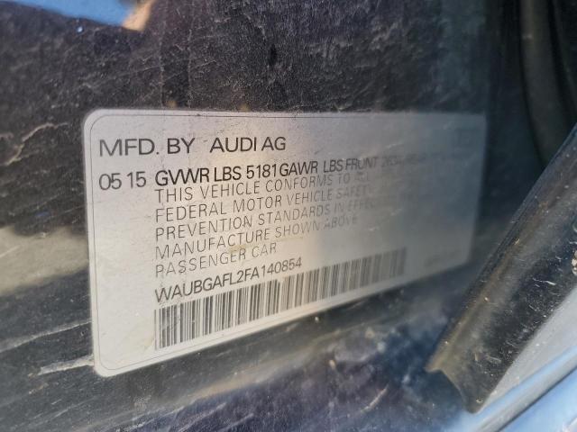 2015 AUDI S4 PREMIUM WAUBGAFL2FA140854