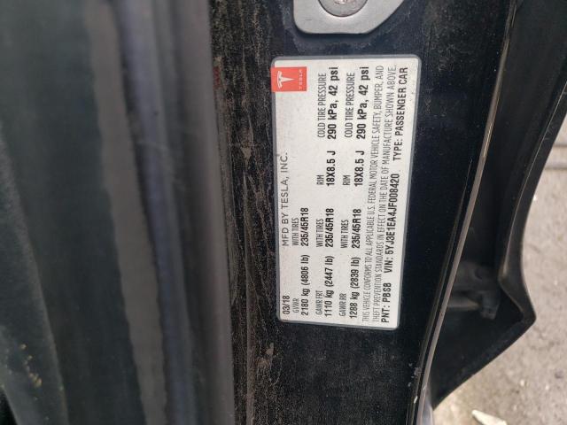 2018 TESLA MODEL 3 5YJ3E1EA4JF008420