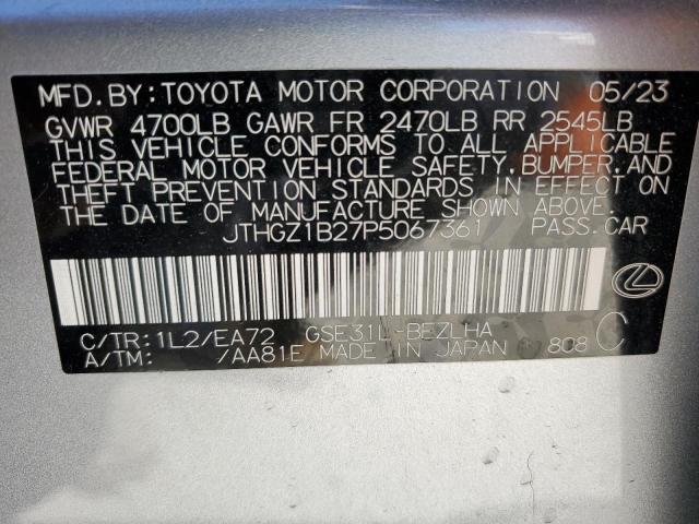 2023 LEXUS IS 350 F S - JTHGZ1B27P5067361