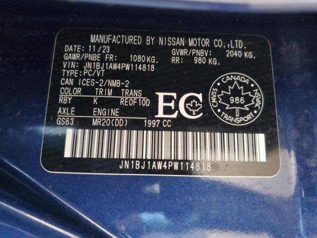 2023 NISSAN QASHQAI S JN1BJ1AW4PW114818