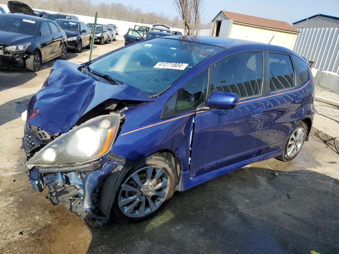 2013 Honda Fit Sport vin: JHMGE8H52DC033485