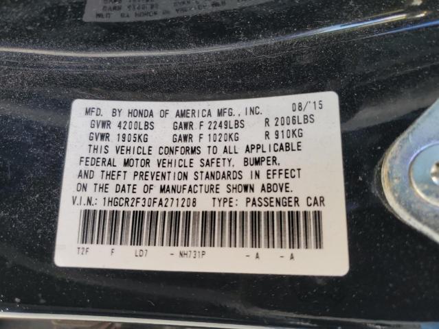 2015 HONDA ACCORD LX 1HGCR2F30FA271208