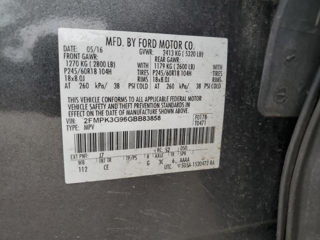 VIN KNDJP3A59H7877875 2016 FORD EDGE no.13