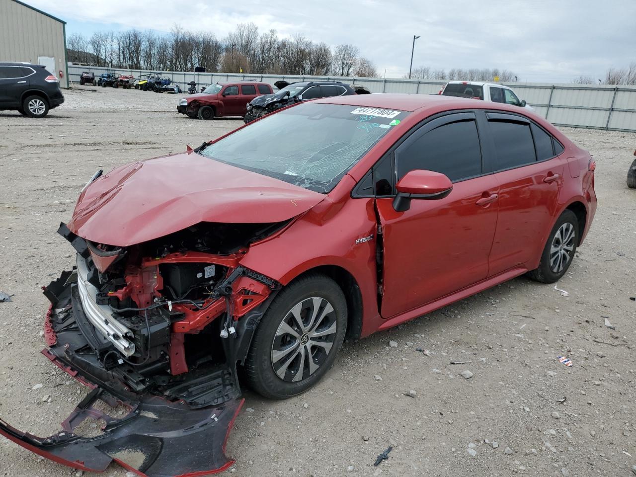 Lot #2446116424 2021 TOYOTA COROLLA LE