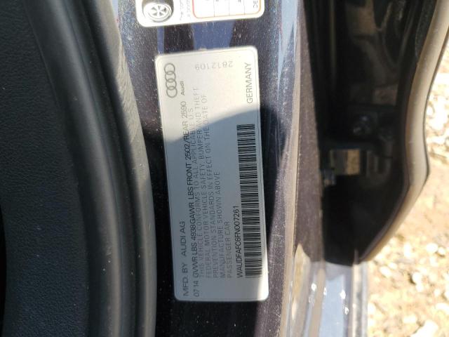 2015 Audi A6 Premium Plus VIN: WAUDFAFC6FN007261 Lot: 42401444