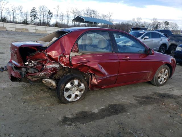 2009 Kia Spectra Ex VIN: KNAFE221895599997 Lot: 41162204