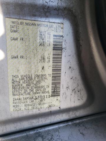 2016 NISSAN ALTIMA 2.5 - 1N4AL3AP5GN330311