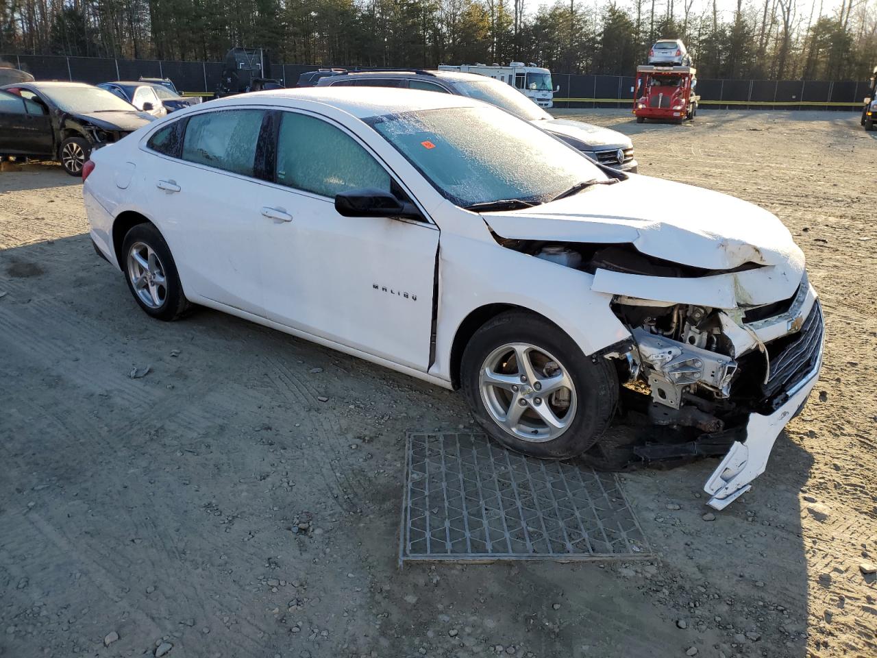 1G1ZB5STXJF233252 2018 Chevrolet Malibu Ls