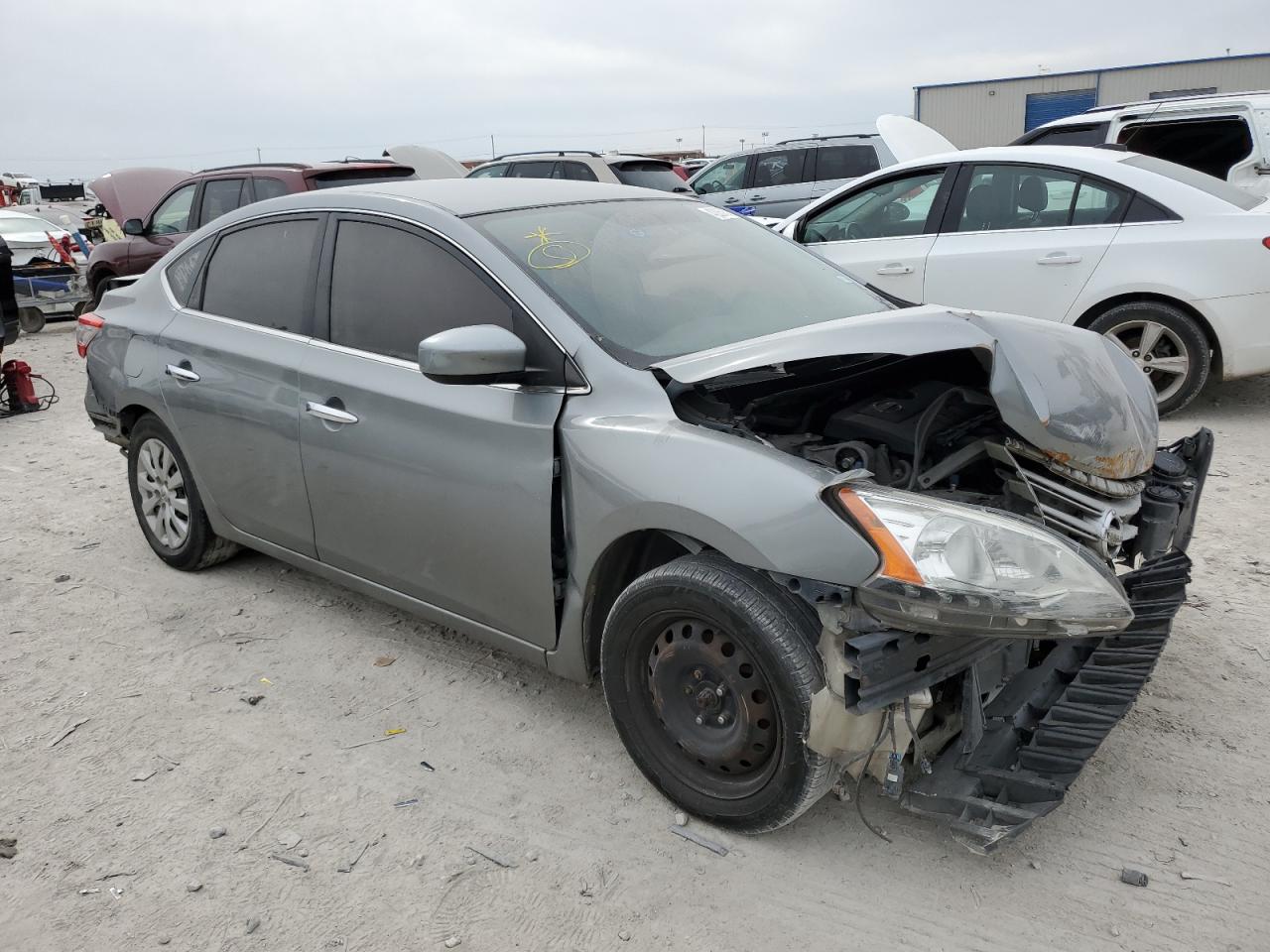 2013 Nissan Sentra S vin: 3N1AB7AP5DL707366