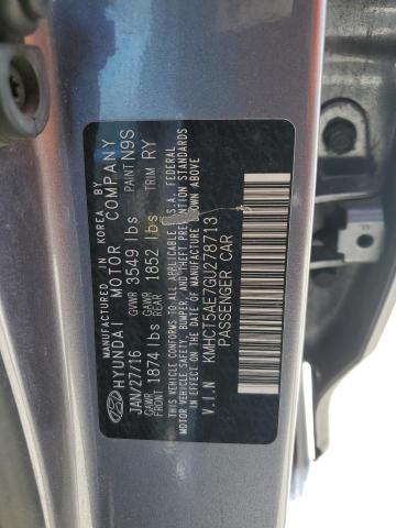 2016 HYUNDAI ACCENT SE KMHCT5AE7GU278713