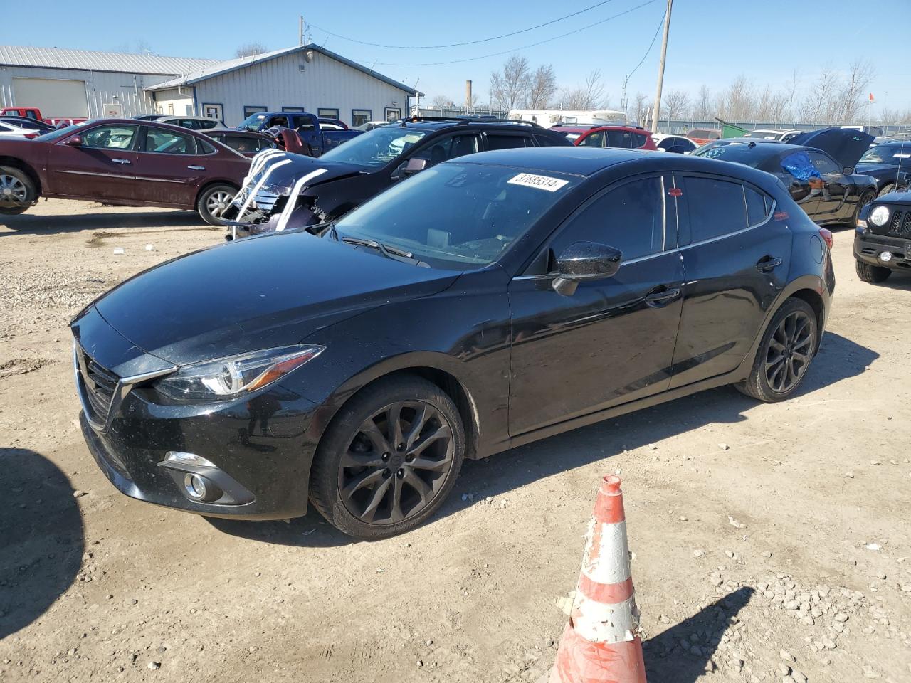 Lot #2878688091 2015 MAZDA 3 GRAND TO