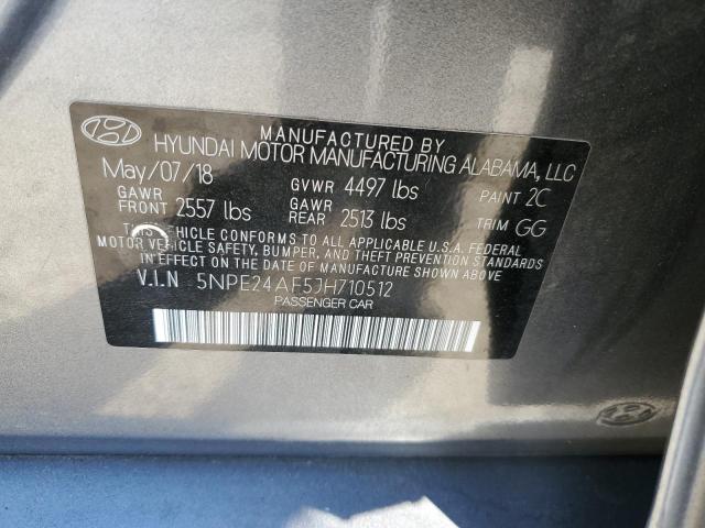 2018 HYUNDAI SONATA SE - 5NPE24AF5JH710512