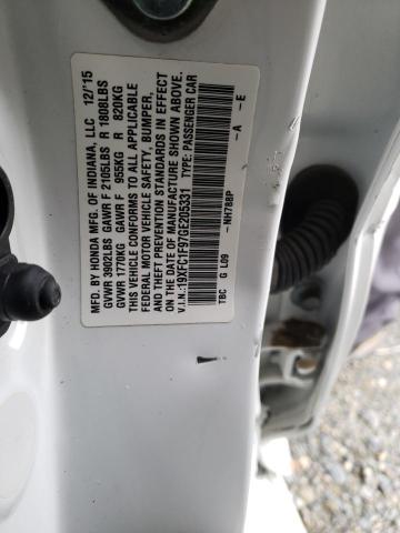 2016 HONDA CIVIC TOUR 19XFC1F97GE205331