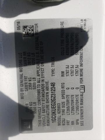 2016 Chevrolet Silverado K2500 Heavy Duty VIN: 1GC0KUEG2GZ312348 Lot: 44471584