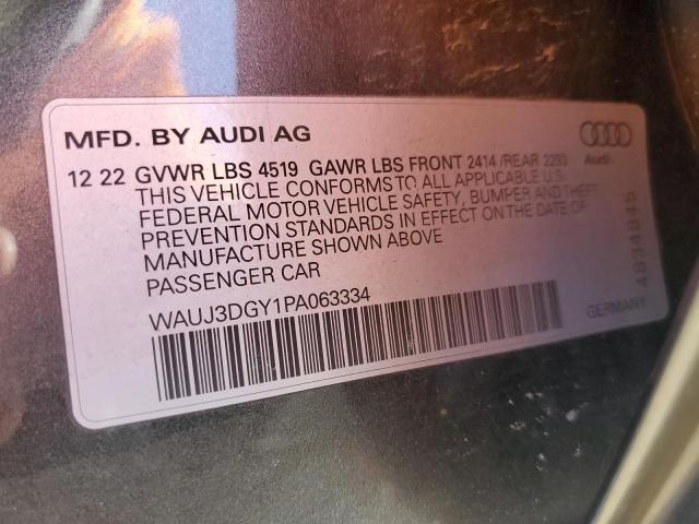 2023 AUDI S3 PRESTIG - WAUJ3DGY1PA063334