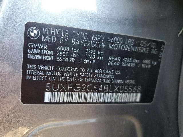 Lot #2339911224 2011 BMW X6 XDRIVE3 salvage car