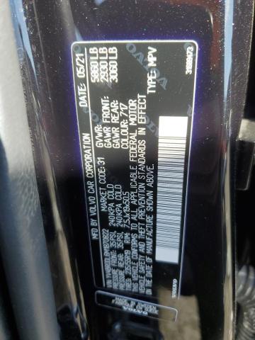 2021 VOLVO XC60 T8 RE YV4BR0DL6M1870822