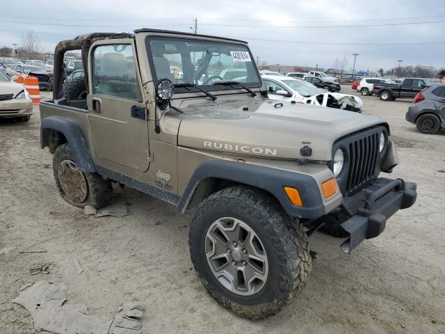 2003 Jeep Wrangler / Tj Rubicon VIN: 1J4FA69S93P357584 Lot: 44381614