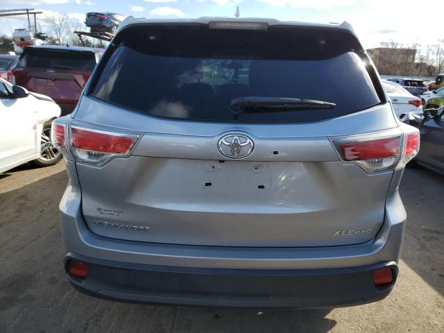 VIN 5TDJKRFHXES023368 2014 Toyota Highlander, Xle no.6