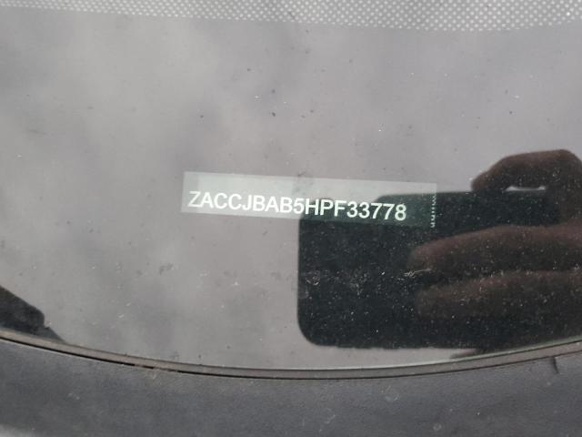2017 JEEP RENEGADE S - ZACCJBAB5HPF33778