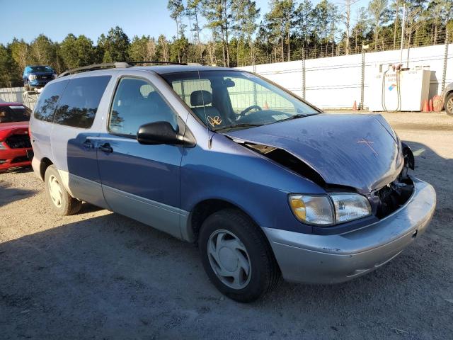 Lot #2455251363 2000 TOYOTA SIENNA LE salvage car