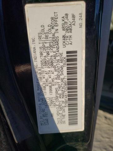 2002 Toyota Tundra Access Cab Limited VIN: 5TBBT48172S309171 Lot: 43813534