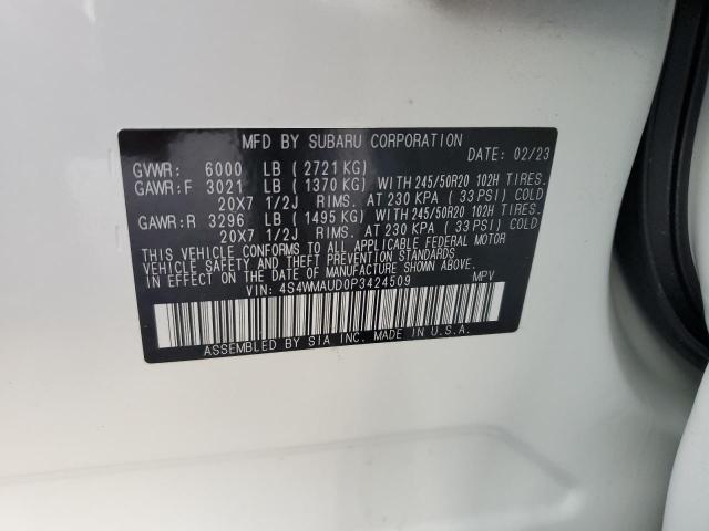 2023 SUBARU ASCENT LIM 4S4WMAUD0P3424509