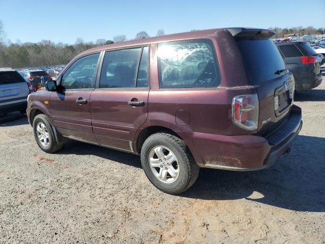 2007 Honda Pilot Lx VIN: 5FNYF28147B036795 Lot: 43048684