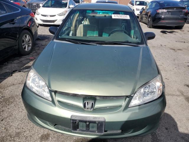 Image 5 of 2004 Honda Civic salvage vehicle - Lot #41638334 at Copart
