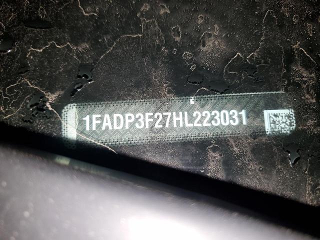 2017 Ford Focus Se VIN: 1FADP3F27HL223031 Lot: 43467194